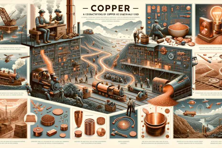 銅の特性と利用法: 歴史、採掘技術、産業応用、持続可能性と未来展望